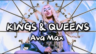 【和訳】すべての女性捧ぐ  Kings amp Queens  Ava Max [upl. by Avla562]