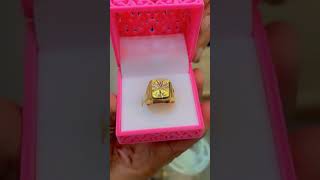 Gold Jents Ring gold puregold jewellery goldjewellerydesignsforwomen wedding fashion love [upl. by Donielle]