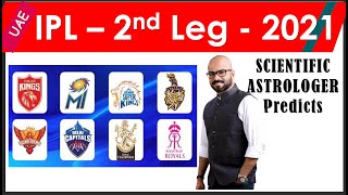 IPL  2021  Who will finally win it Scientific Astrologer Predicts [upl. by Heida]