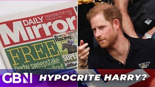 Prince Harry LOVES the camera yet claims hes fighting for his privacy  panel [upl. by Otrevogir901]