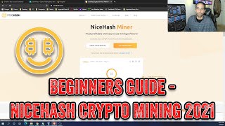 Nicehash  Beginners guide to Mining Bitcoin [upl. by Lehcyar]