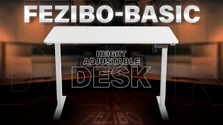 FEZiBO 40quot x 24quotStanding Desk Review [upl. by Ivy523]