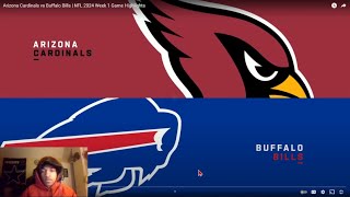 I feel like the Cardinals should of won this one  Reacting to Cardinals vs Bills [upl. by Fagen]