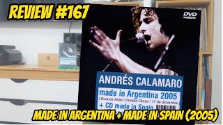 Review 167  Andres Calamaro  Made In Argentina 2005 [upl. by Maryl]