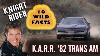 10 Wild Facts About KITTs Evil Twin KARR  82 Trans Am  Knight Rider [upl. by Gertrude616]