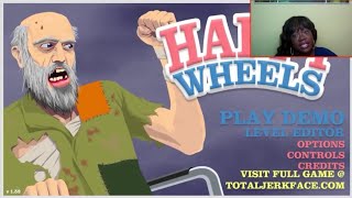 Shanna Malcolm ARE YOU READY FOR IT HAPPY WHEELS 2 GHETTO GAMING [upl. by Maybelle]