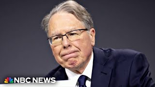 NRA in turmoil Wayne LaPierre steps down ahead of NY civil corruption trial [upl. by Cartwright]