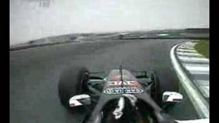 Christijan Albers onboard in Interlagos 2005 Free Practice [upl. by Nylrahc345]