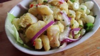 Peruvian Ceviche  Easy Recipe with less than 200 calories [upl. by Tterb]