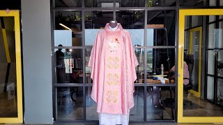 Gothic Chasuble lamb youtubemp4 [upl. by Hoeve629]