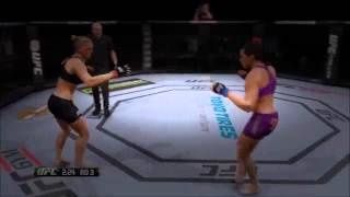 UFC 184 ROUSEY VS ZINGANO MAIN EVENT FULL FIGHT [upl. by Perice]