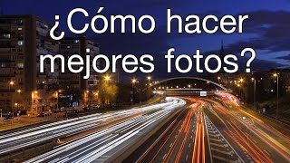 ¿Cómo hacer mejores fotos  3 Reglas de Composición [upl. by Ahsiemat53]