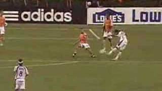 SuperLiga 2007 Semifinals Pachuca vs Houston Dynamo [upl. by Enyawad]