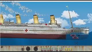 britannic sinking in floating sandbox [upl. by Charron]