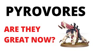 Pyrovores look INSANELY BURNY  New Tyranids Codex Datasheet Review [upl. by Aleacem]