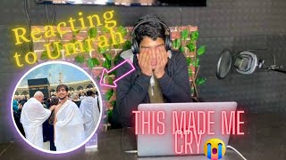 Reacting On My Brothers Umrah😍This Made Me Cry🥺😭 [upl. by Killoran]