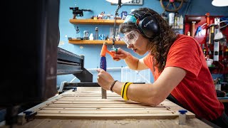 Adventures in CNC Making a Plywood Room Divider [upl. by Lemhaj]