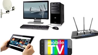 Telewizja satelitarna DVBS lub naziemna DVBT przez WIFI na smartfonie lub tablecie [upl. by Aromas]