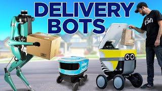 Delivery Robots  Top Autonomous Bots To Watch [upl. by Onifur60]