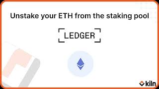 Unstake your ETH from the staking pool [upl. by Sira941]