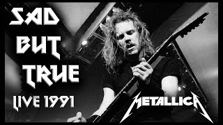 Metallica  Sad But True Live 1991 [upl. by Tarrant]