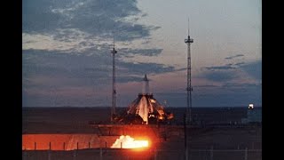 Historic Sputnik1 Launch Footage  Earths First Artificial Satellite [upl. by Ailasor]