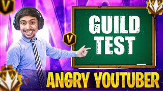 ANGRY YOUTUBER GUILD TEST 😲 ANGRY YOUTUBER TOP 1 😎👽 nonstopgaming freefirelive rai ⭐ rggamer [upl. by Irrab835]