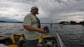 Ski amp Fish Setup For Trolling Crankbaits For Crappie [upl. by Argile397]