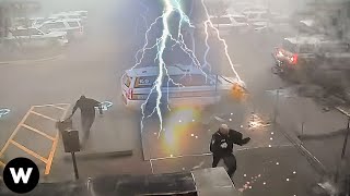 Tragic Most Extreme Lightning Strikes Caught on Camera That Will Test Your Courage [upl. by Ertnom738]