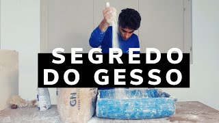 COMO FAZER GESSO OS TRÊS PRINCIPAIS TIPOS E SUAS UTILIZAÇÕES PASSO A PASSO [upl. by Sorgalim]