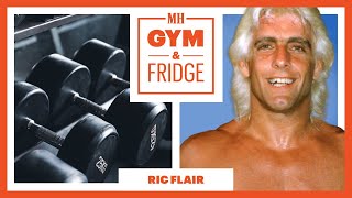 Ric Flair Shows Off His Gym amp Fridge  Gym amp Fridge  Mens Health [upl. by Rolyks]