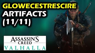 Glowecestrescire All Artifacts Locations  Assassins Creed Valhalla [upl. by Akihdar400]