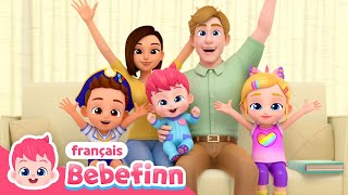 La Chanson de Famille  Chanter avec Bebefinn français👶Chansons pour Enfants [upl. by Fortuna121]