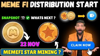 MemeFi Airport Star Mining  MemeFi on Binance  MemeFi withdrawal and Distribution [upl. by Clava]