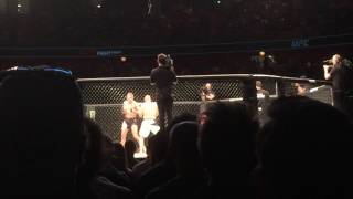 UFC Stockholm Alexander Gustafsson knocks out Glover Teixeira [upl. by Cazzie]