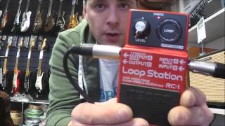 Boss RC1 Loop Station  Review  Musikhaus am Dornbusch [upl. by Korwin]