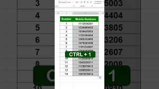 حل مشكلة الصفر علي الشمال tips Excel [upl. by Serles]