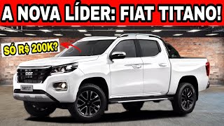 🚨 NOVA FIAT TITANO TURBO DIESEL DE 200 CAVALOS VAI APAVORAR A TOYOTA HILUX NO BRASIL [upl. by Rein]