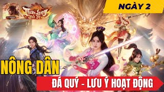 Thiên Long Bát Bộ VNG  Tân Thủ Nông Dân Ngày 2  Lưu Ý Về Đá Quý Và 1 Số Tính Năng Hoạt Động [upl. by Mellicent]