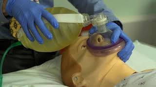 How To Do BagValveMask Ventilation  Merck Manual Professional Version [upl. by Tnias]