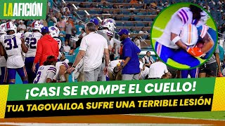 La dramática conmoción de Tua Tagovailoa que lo obligó a abandonar el juego de Bills vs Dolphins [upl. by Anrak]