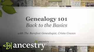 Back to the Basics Genealogy 101  Ancestry [upl. by Rachael393]