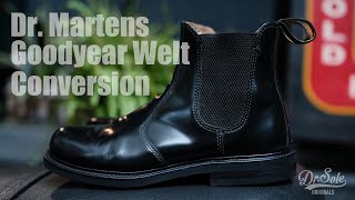 【BenchReBuilt】Dr Martens Goodyear Welt Conversion [upl. by Mehelhteb]