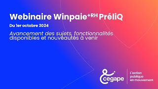 WinpaieRH PréliQ  requêteur protection sociale complémentaire livraisons et road map 2024 [upl. by Teloiv443]