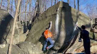 Gumball V4  Haycock Bouldering Hangar 18 Main Area [upl. by Llednav631]