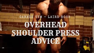 Overhead Shoulder Press Advice  100 Total Reps [upl. by Roxine426]