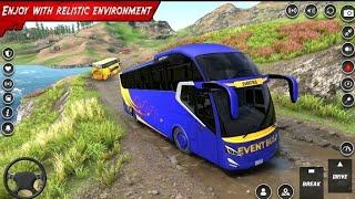 Offroad Bus Simulator Gameplay 2024  Bus Game 2024 [upl. by Arick695]