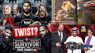 Bloodline WarGames MASSIVE TWIST Cody or NOT  New Raw LOGO PLANS WWE Saudi Arabia DEAL END  WWE [upl. by Burford18]