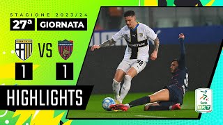 Parma vs Cosenza 11  Al Tardini i lupi fermano la capolista  HIGHLIGHTS SERIE BKT 2023  2024 [upl. by Gosnell]