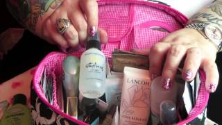 Whats in my Travel Toiletry Bag  Vloguary 12  2014 [upl. by Downey]